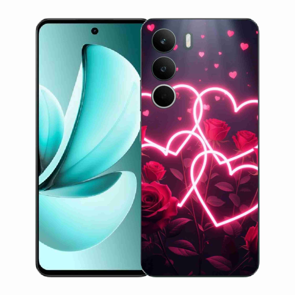 Gél borítás mmCase a Realme C71 készülékhez - Szerelem szíve