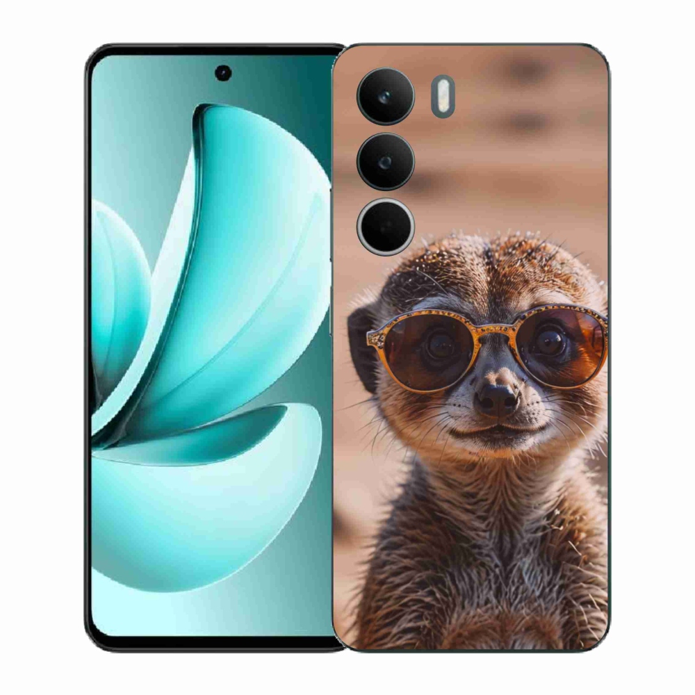 Gél borítás mmCase a Realme C71 készülékhez - stílusos surikata