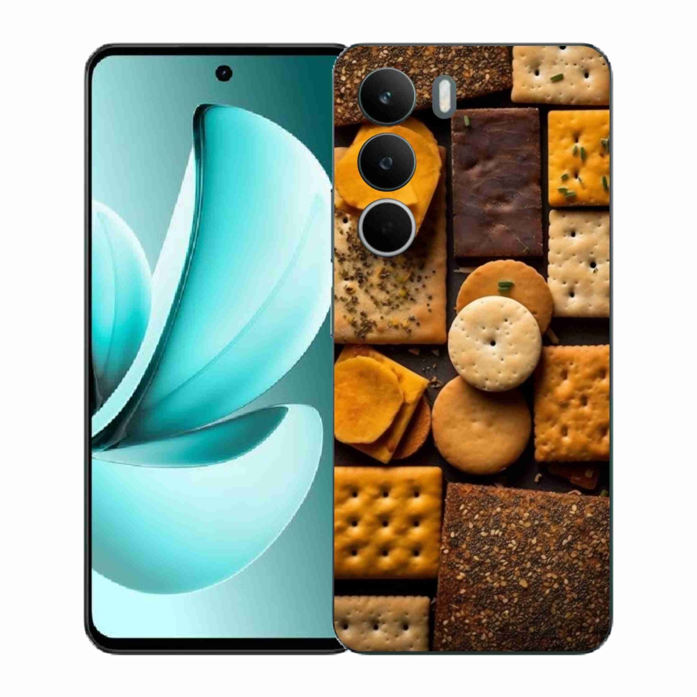 Zselés borítás mmCase a Realme C71 készülékhez - kekszek