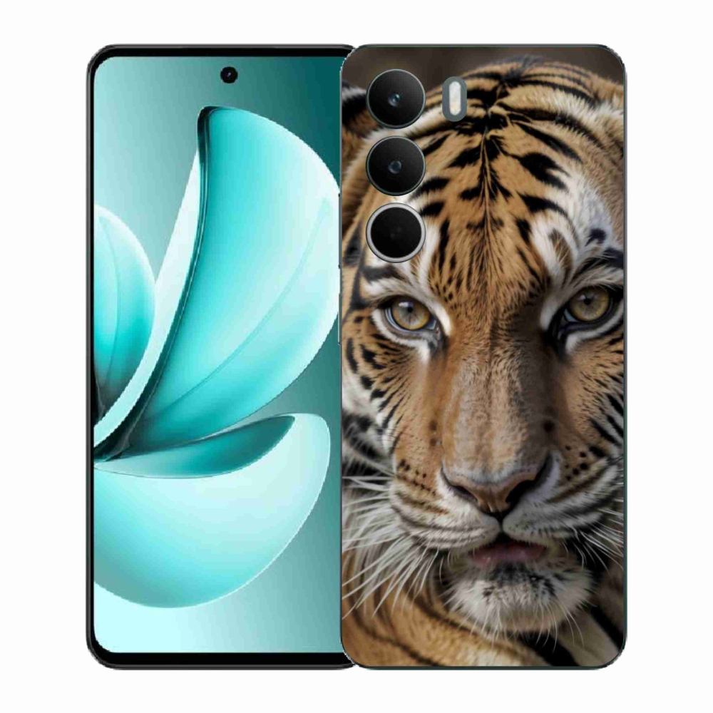 Zselés borítás mmCase a Realme C71 készülékhez - tigris nézet