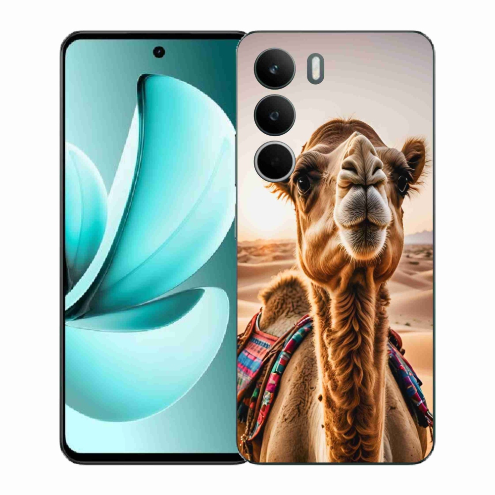 Gél borítás mmCase a Realme C71 készülékhez - teve színű