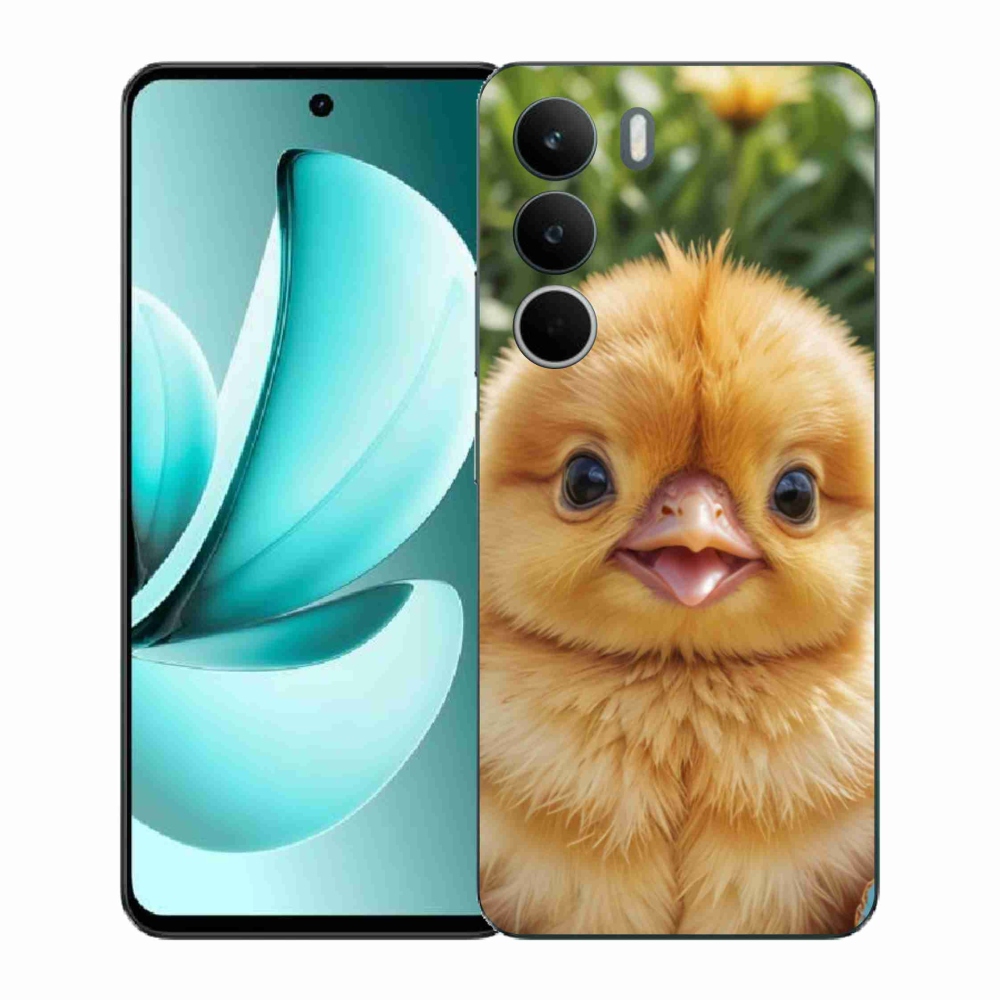 Gél borító mmCase a Realme C71 készülékhez - boldog csaj