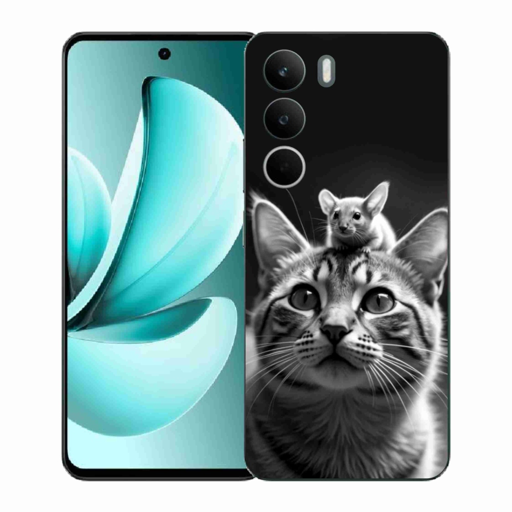 Zselés borítás mmCase a Realme C71-hez - állatbarátság 2