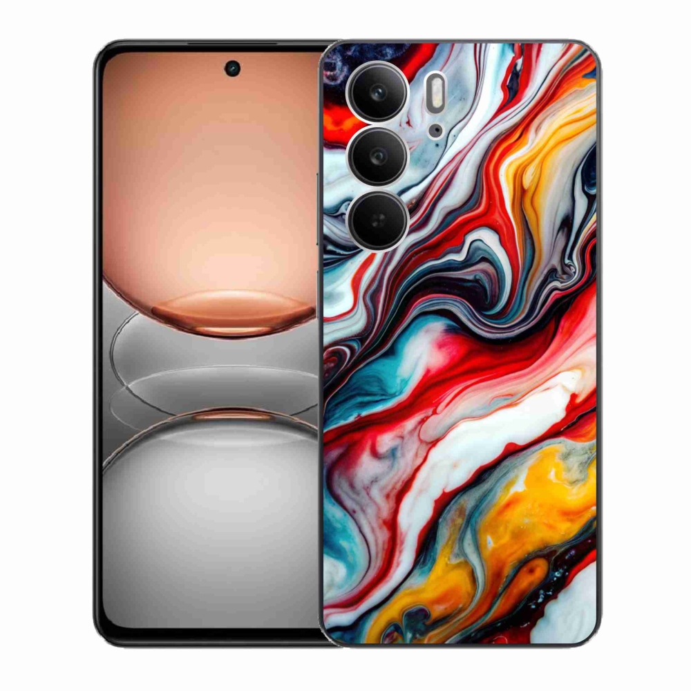 Gel Cover mmCase a Realme C75 készülékhez - absztrakt motívum 35