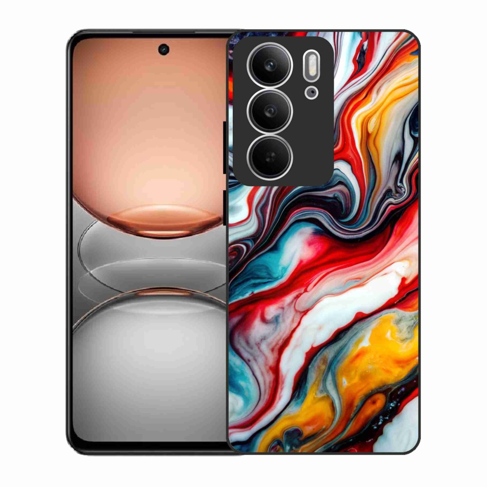 Gel Cover mmCase a Realme C75 készülékhez - absztrakt motívum 35