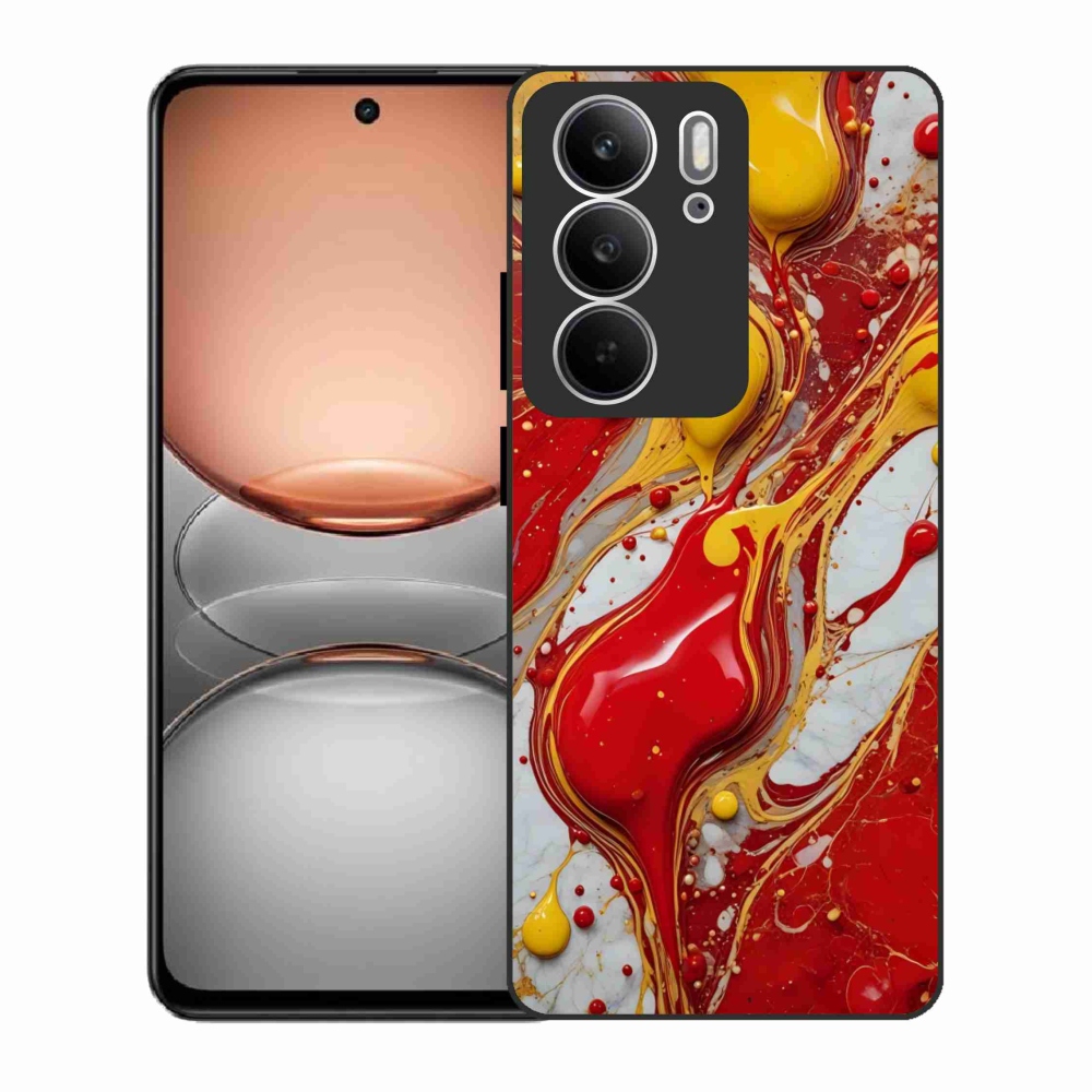 Gél borítás mmCase a Realme C75 készülékhez - absztrakt motívum 42