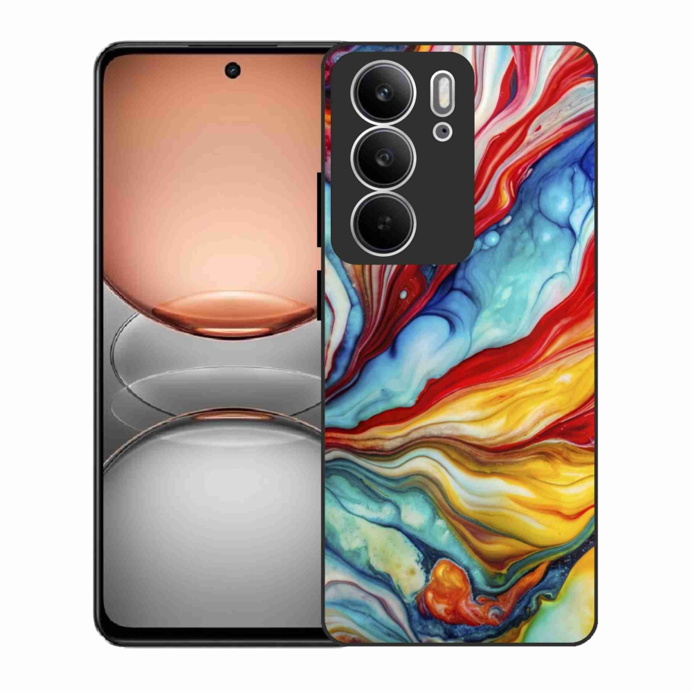 Gél borítás mmCase a Realme C75 készülékhez - absztrakt motívum 58