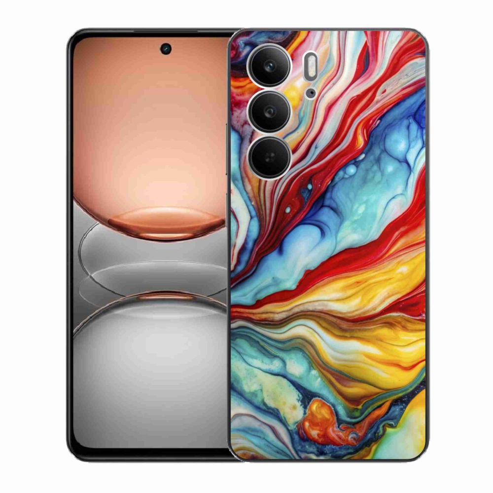Gél borítás mmCase a Realme C75 készülékhez - absztrakt motívum 58