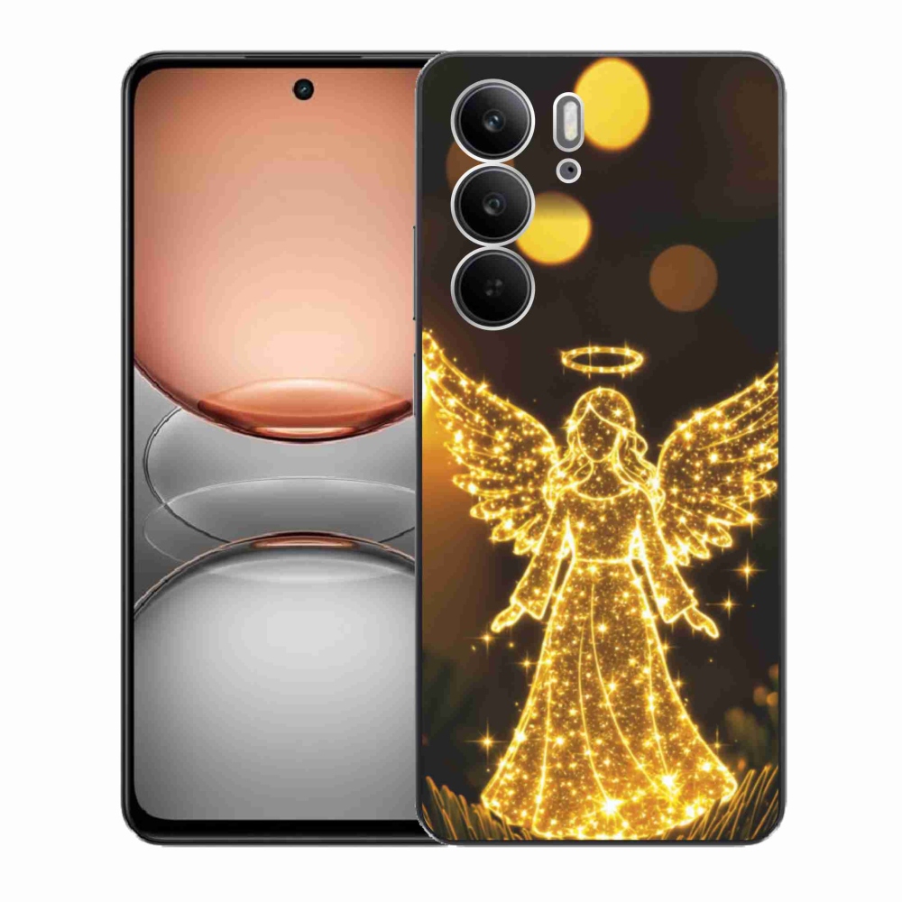 Zselés borítás mmCase a Realme C75 készülékhez - angyal