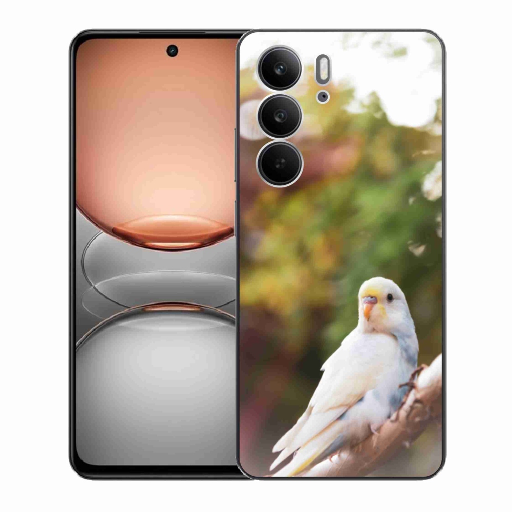 Zselés borítás mmCase a Realme C75 készülékhez - andulka fehér
