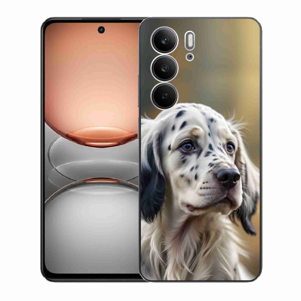 Gél borítás mmCase a Realme C75 készülékhez - English Setter