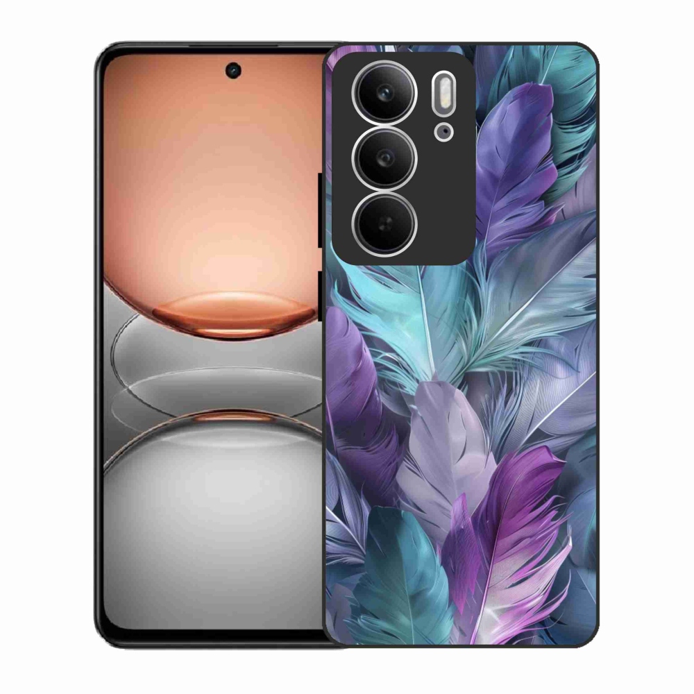 Zselés borítás mmCase a Realme C75 készülékhez - színes toll 2