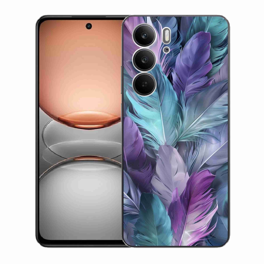Zselés borítás mmCase a Realme C75 készülékhez - színes toll 2