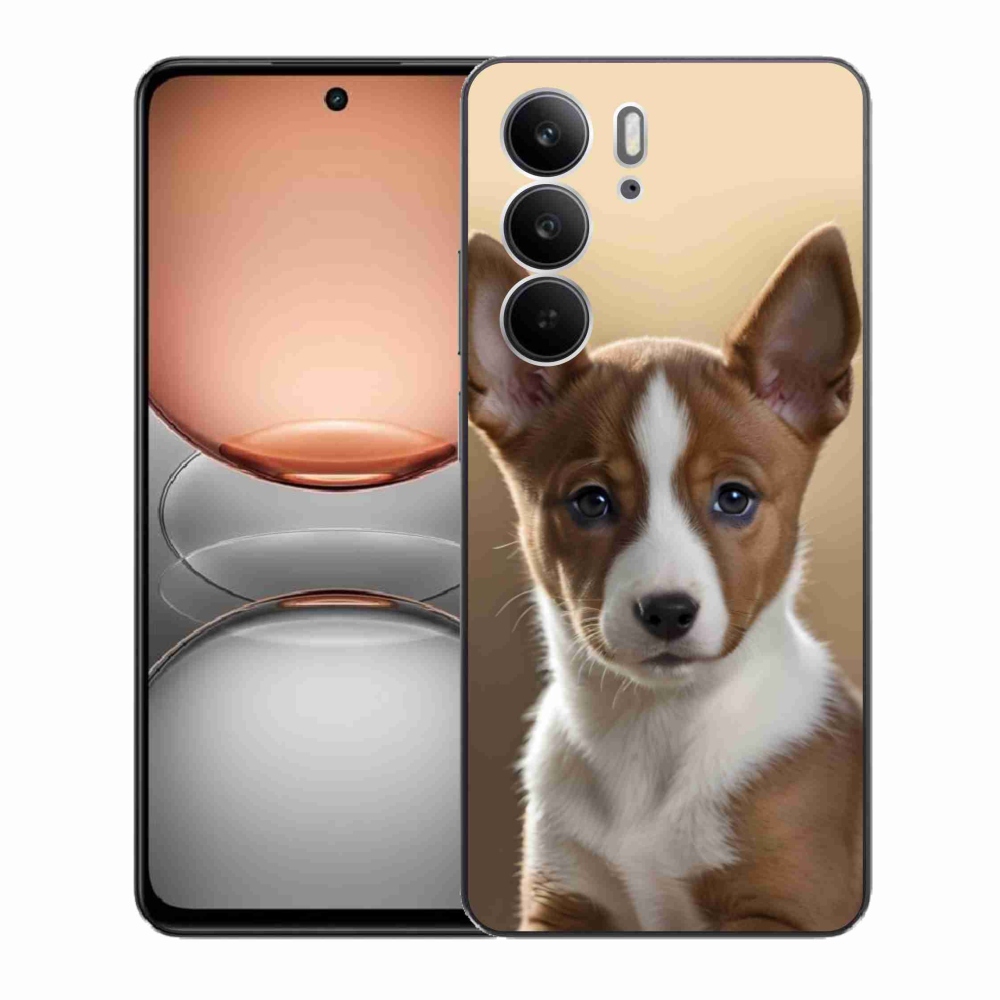 Gél borító mmCase a Realme C75 készülékhez - basenji