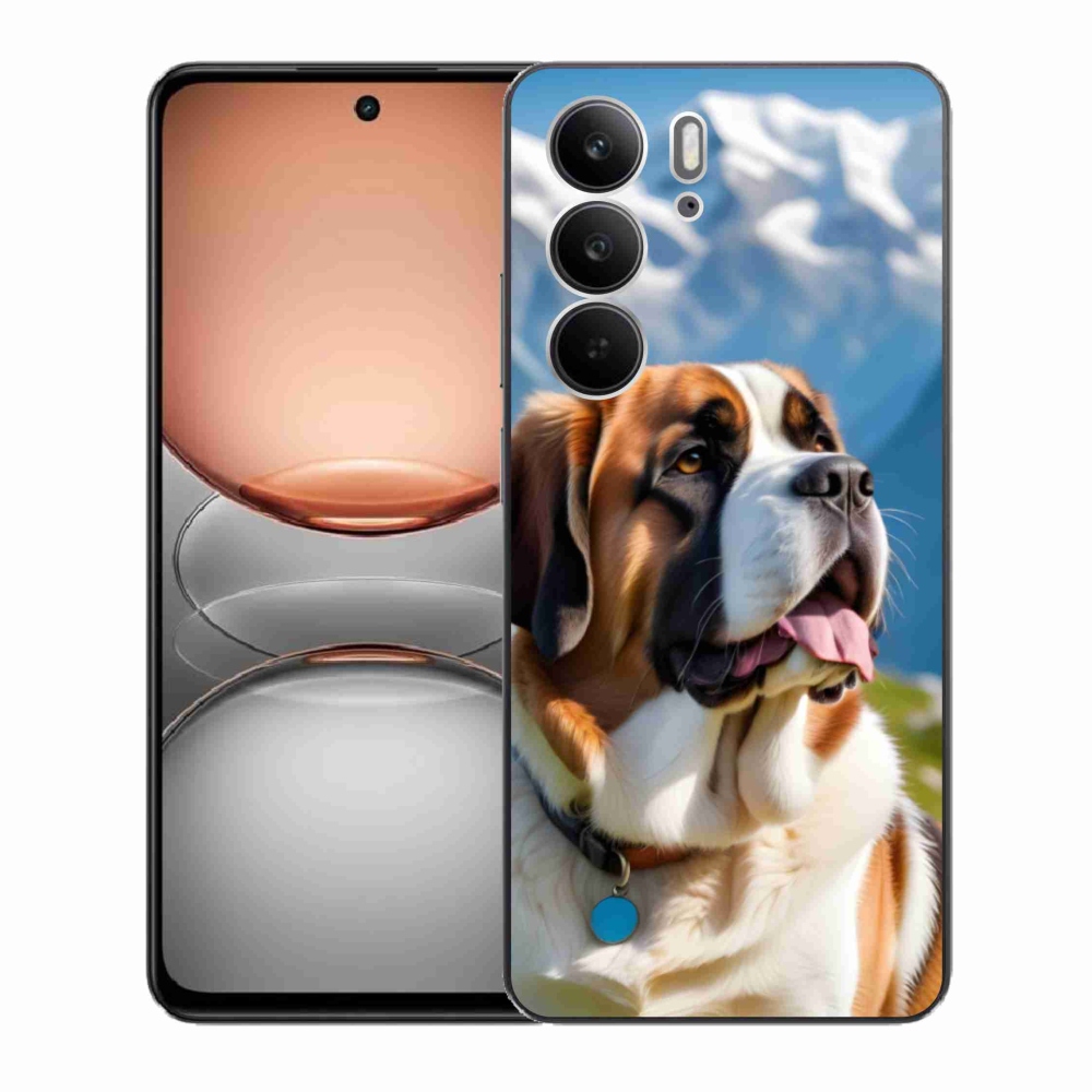 Gél borítás mmCase a Realme C75 készülékhez - St. Bernard