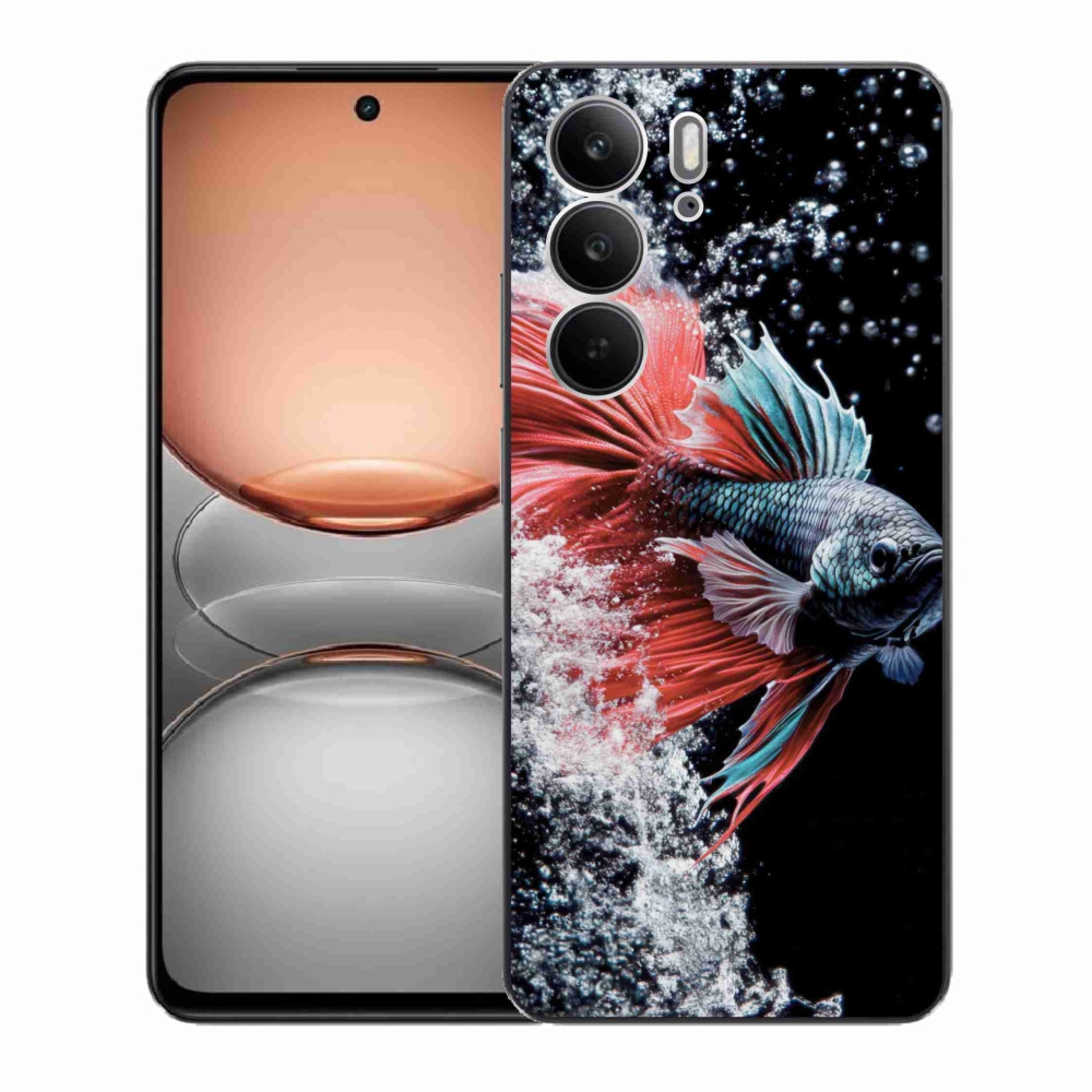 Gél borító mmCase a Realme C75 készülékhez - vadász tarka