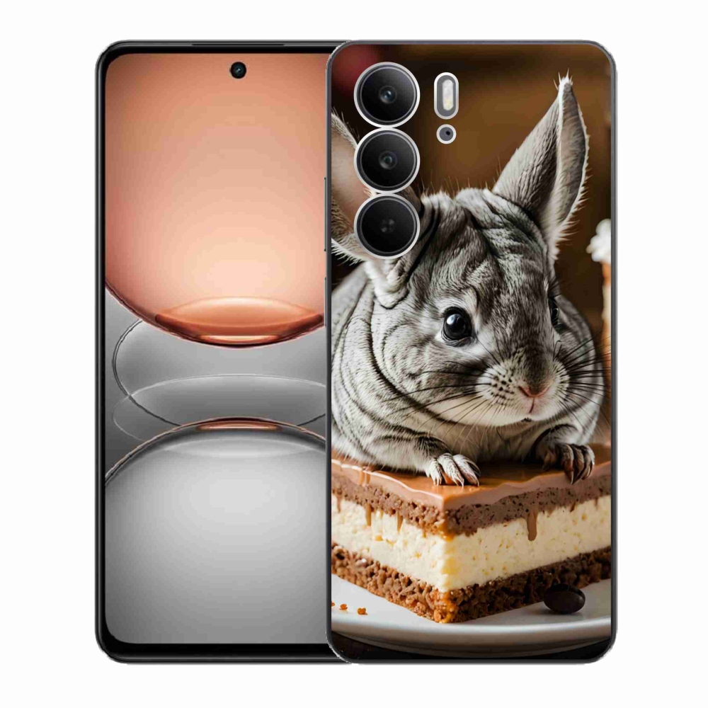 Gél borítás mmCase a Realme C75 készülékhez - csincsilla