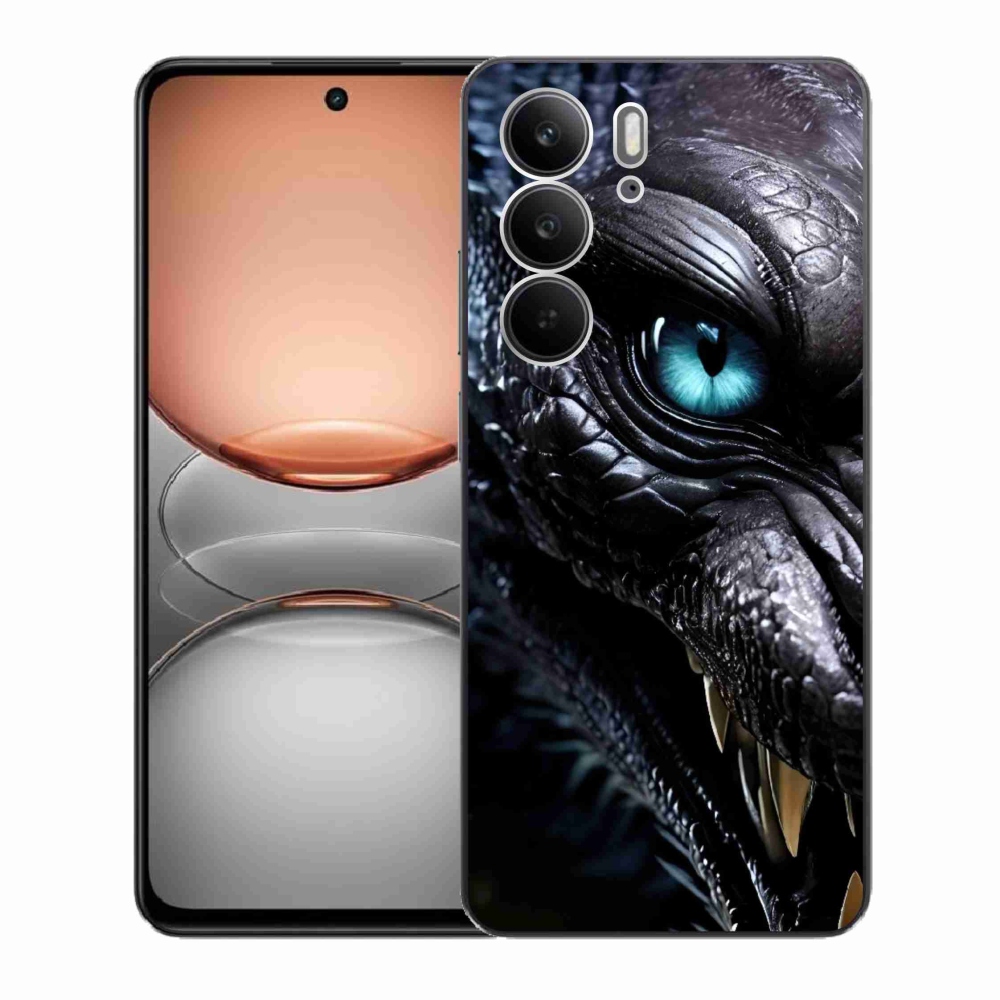mmCase géltok a Realme C75-hez – sárkányos mintázat