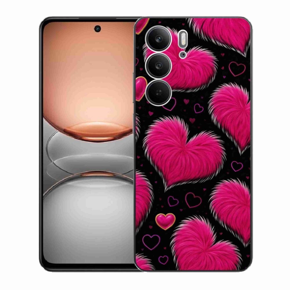 Gél borító mmCase a Realme C75 készülékhez - puha szív