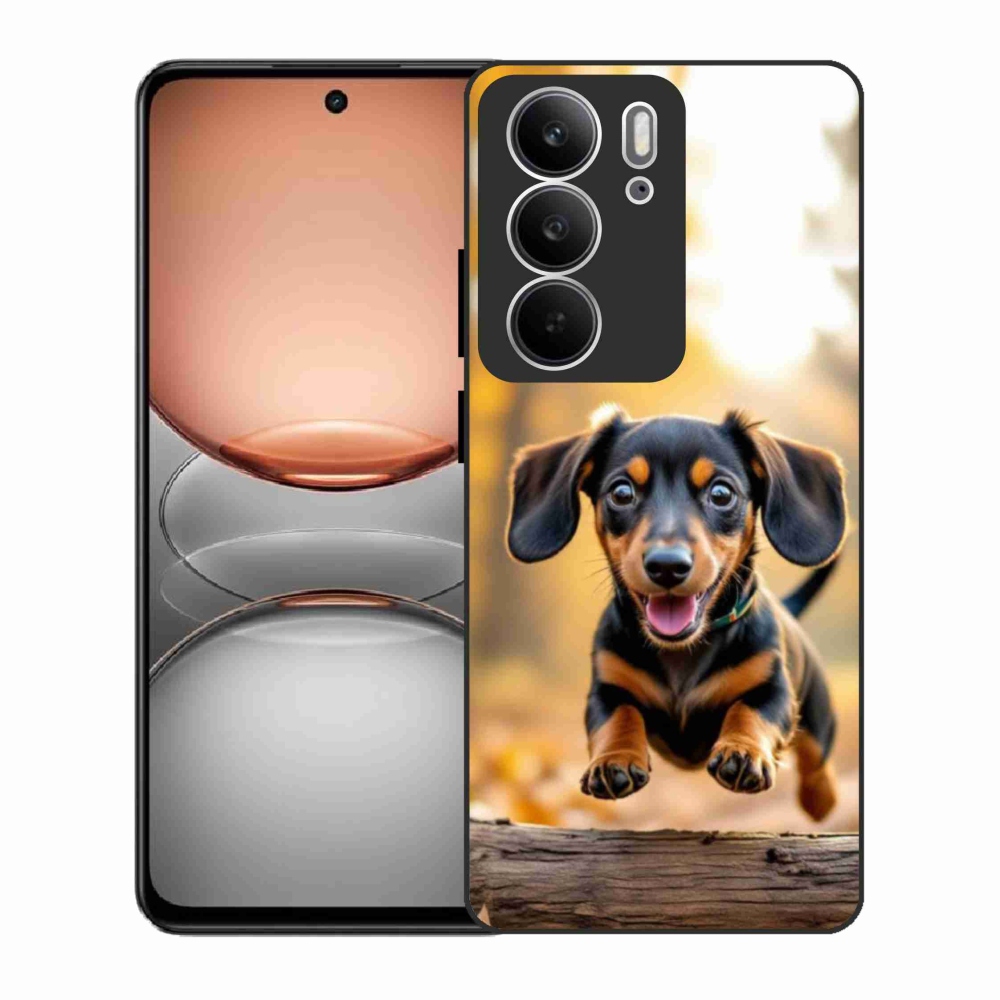 Zselés borítás mmCase a Realme C75 készülékhez - tacskó 2