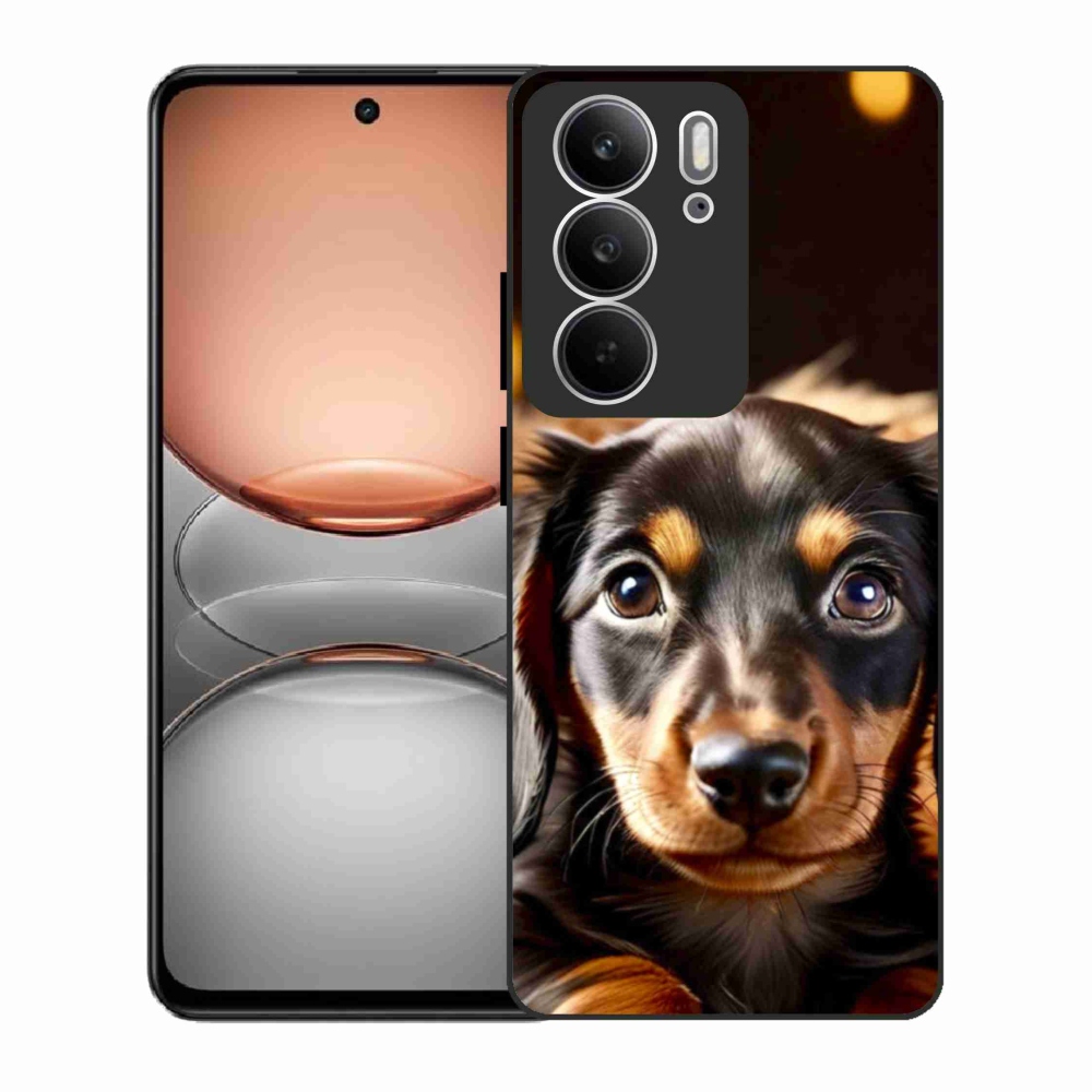 Zselés borítás mmCase a Realme C75 készülékhez - tacskó