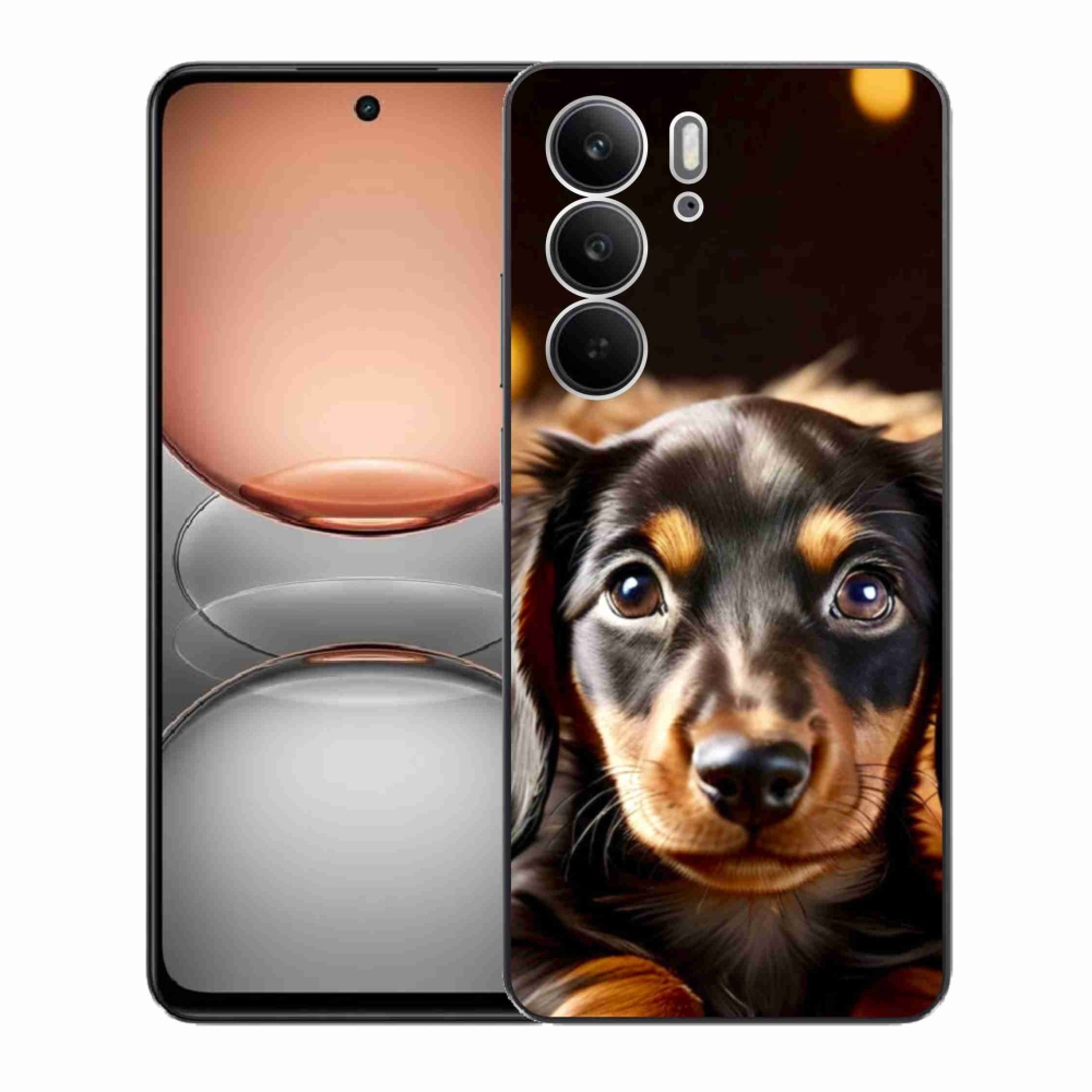Zselés borítás mmCase a Realme C75 készülékhez - tacskó