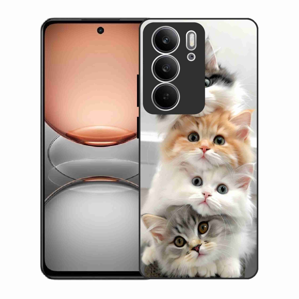 Zselés borítás mmCase a Realme C75 készülékhez - cat csoport