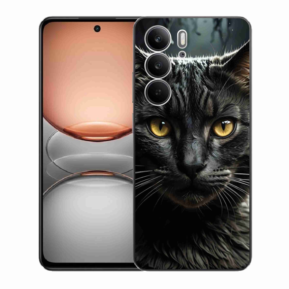 Zselés borítás mmCase a Realme C75 készülékhez - cat view 3