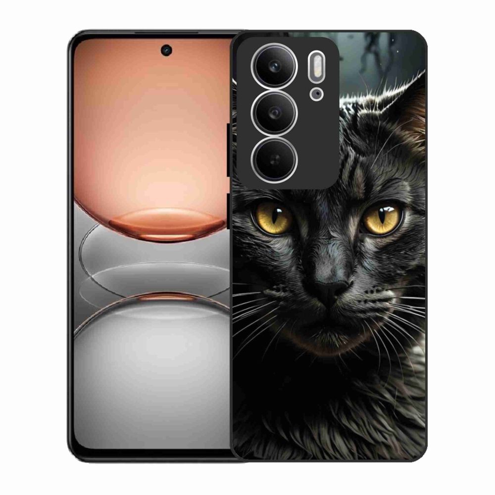 Zselés borítás mmCase a Realme C75 készülékhez - cat view 3