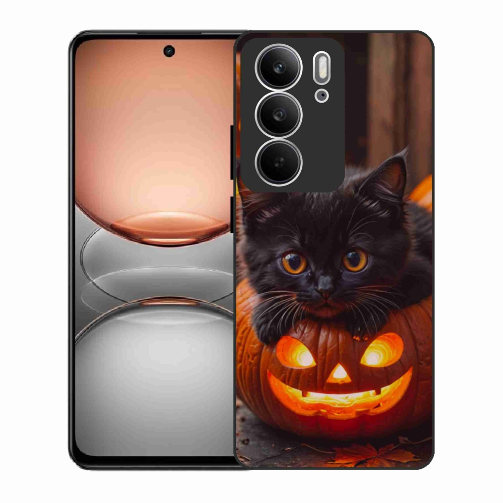 Gél borítás mmCase a Realme C75 készülékhez - cica és tök