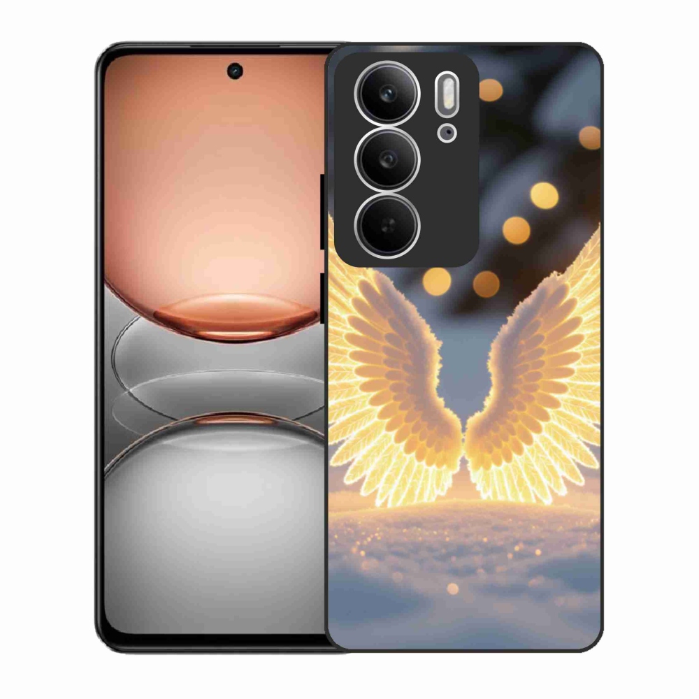 Zselés borítás mmCase a Realme C75 készülékhez - szárnyak