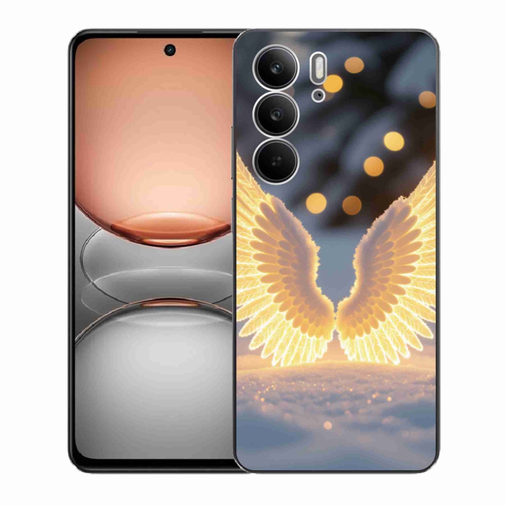 Zselés borítás mmCase a Realme C75 készülékhez - szárnyak