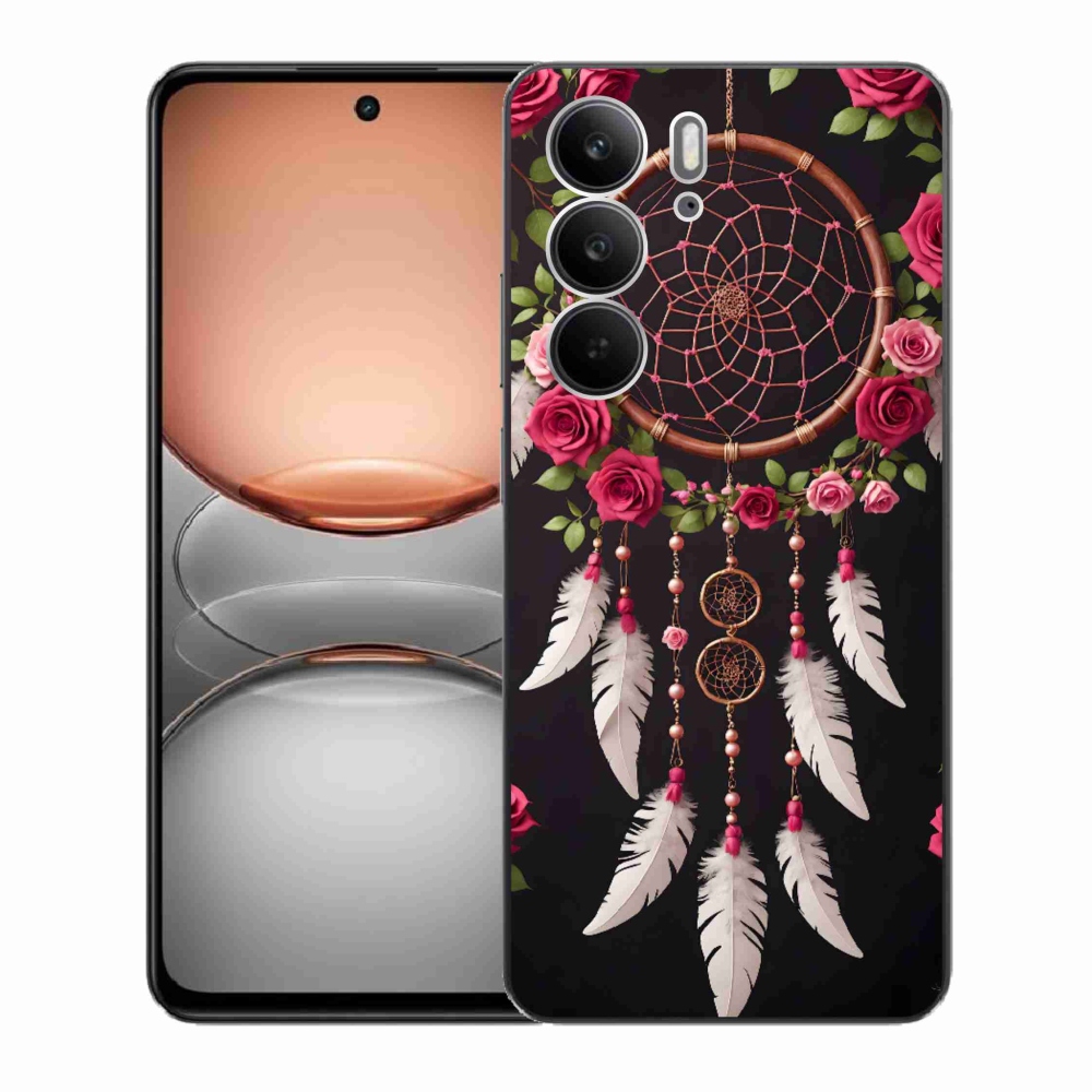 mmCase géltok a Realme C75-hez – álomfogó rózsákkal