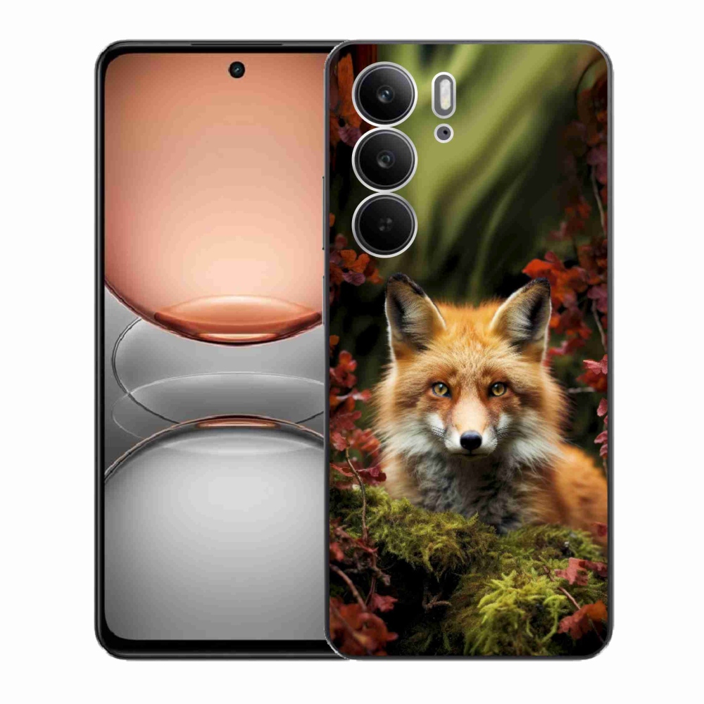 mmCase géltok a Realme C75-hez – róka az erdőben