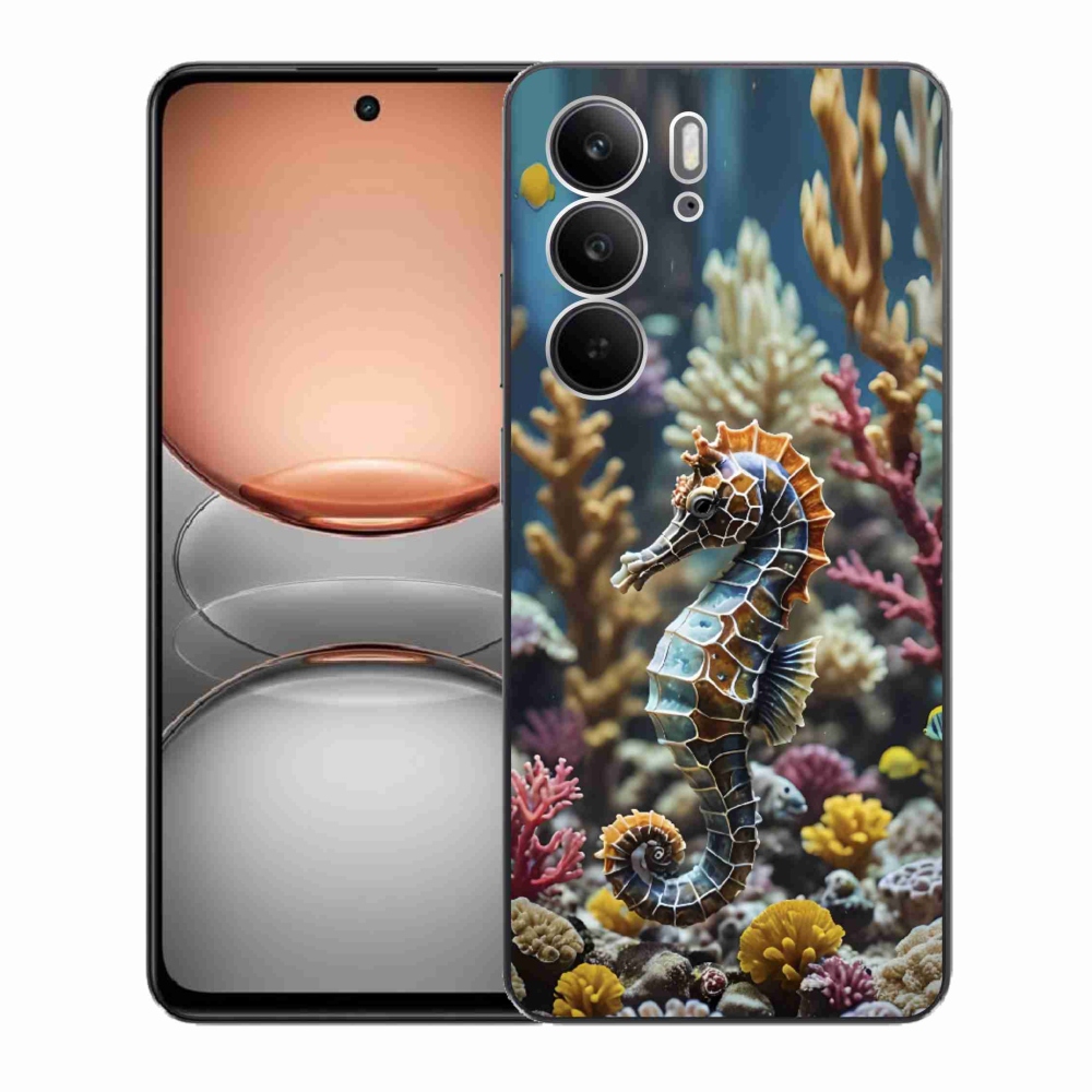 mmCase gél tok a Realme C75-hez – tengeri csikó 2