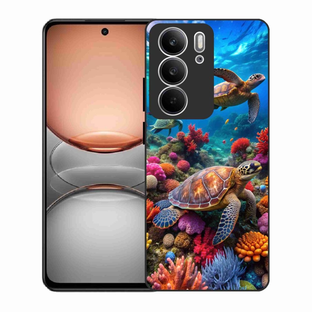 Zselés borítás mmCase a Realme C75 készülékhez - Sea World 2