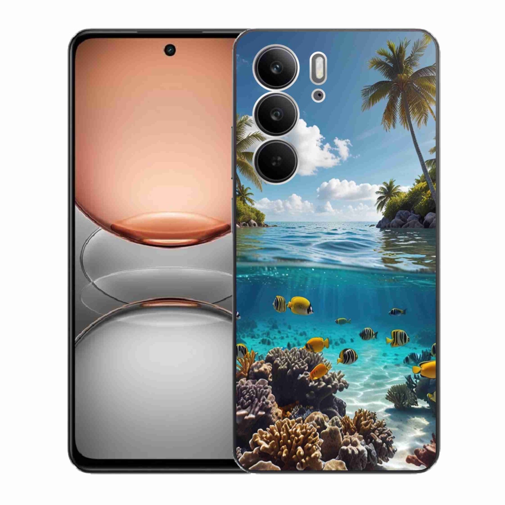 Gél borítás mmCase a Realme C75 készülékhez - Sea World 4
