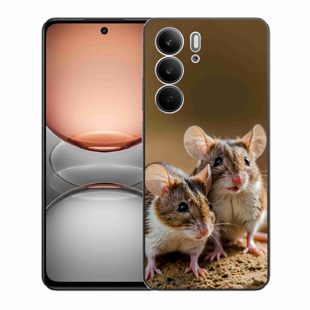 mmCase gélhuzat a Realme C75-hez – egérpár