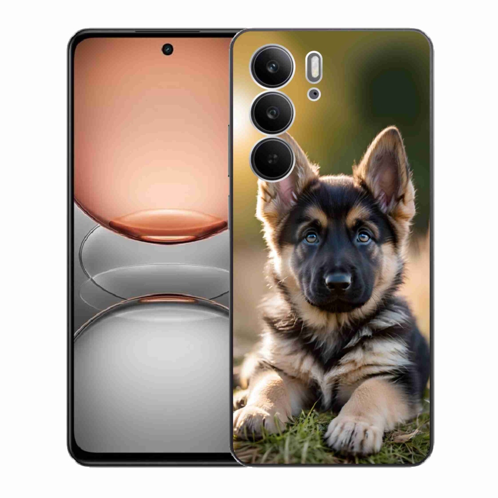 mmCase géltok a Realme C75-hez – német juhászkutya a természetben