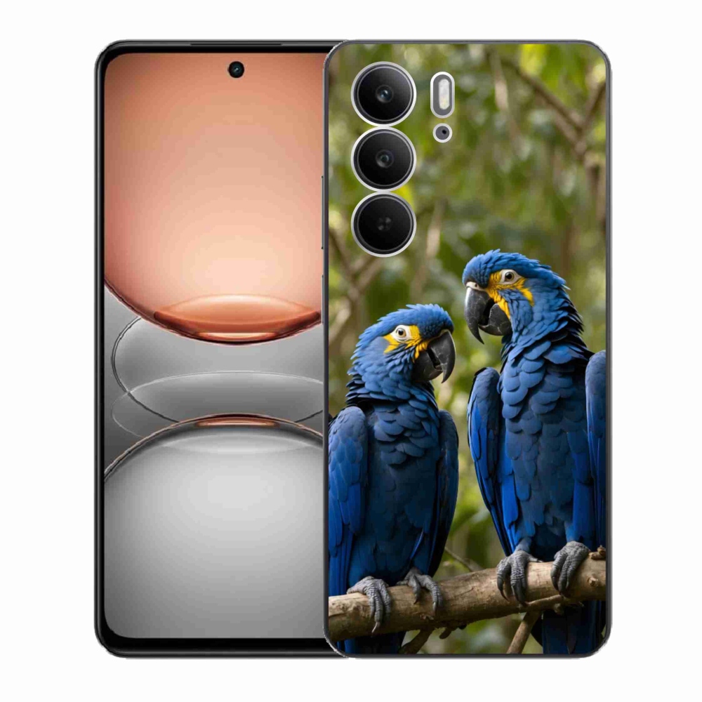mmCase géltok a Realme C75-hez – papagáj-duó