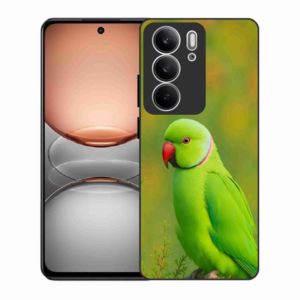 Zselés borítás mmCase a Realme C75 készülékhez - papagáj Alexander 2