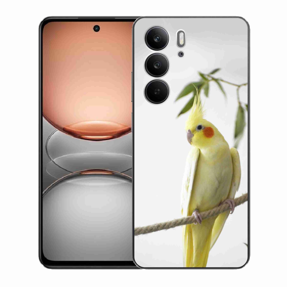 mmCase géltok a Realme C75-hez – tollas papagáj