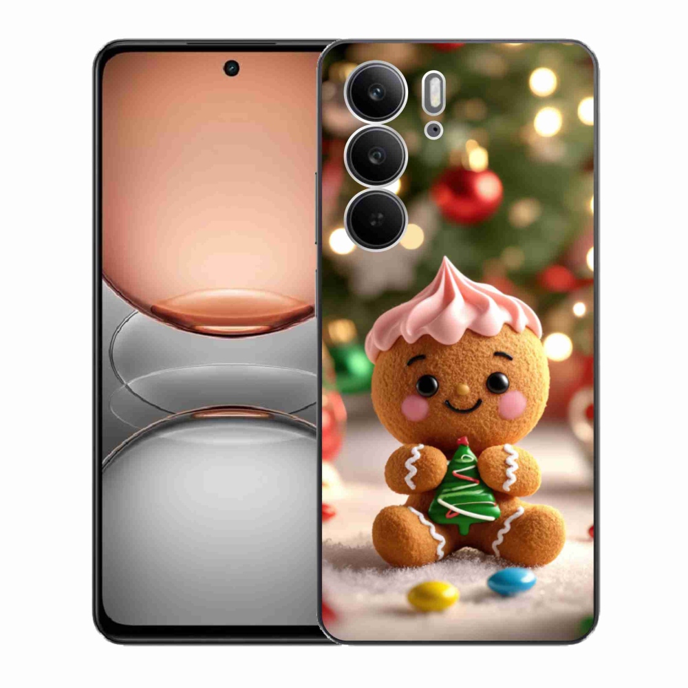 Gél borítás mmCase a Realme C75 készülékhez - mézeskalács