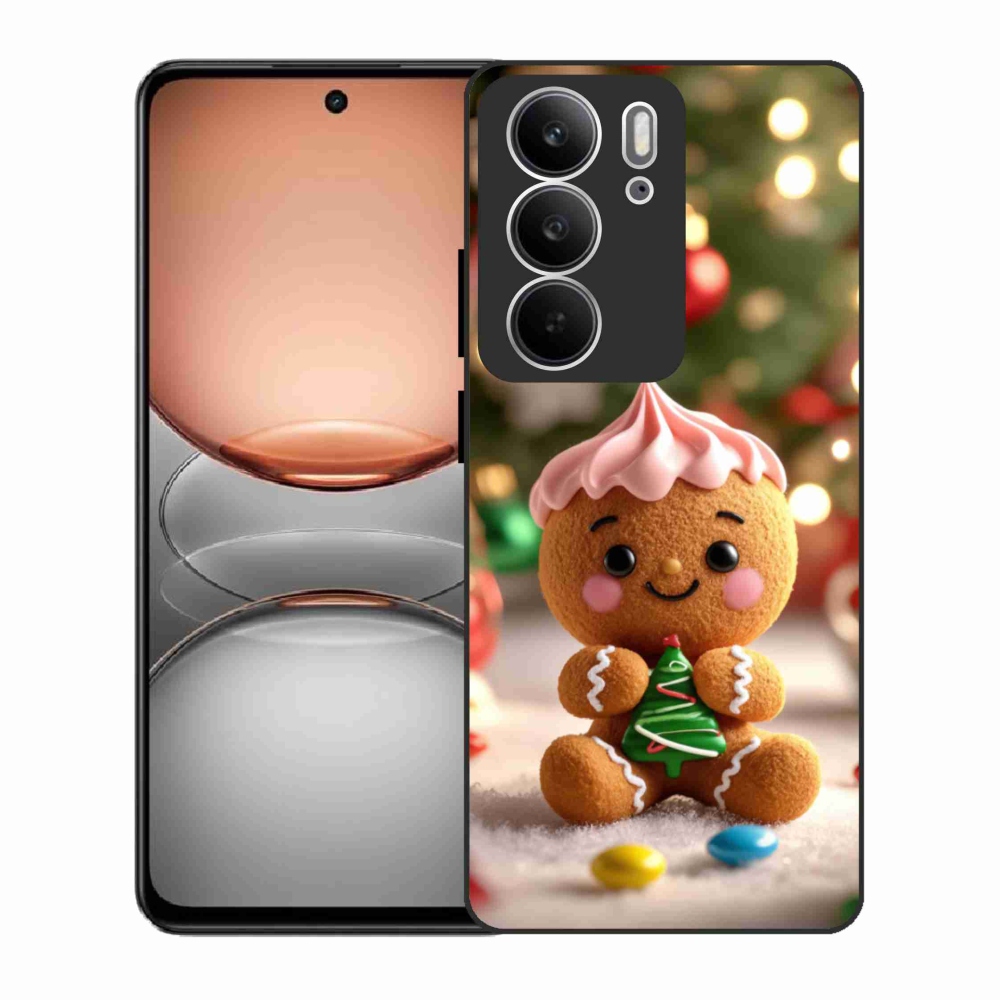 Gél borítás mmCase a Realme C75 készülékhez - mézeskalács