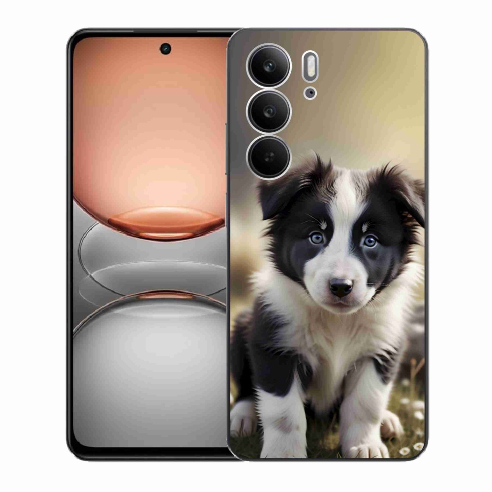 mmCase géltok a Realme C75-hez – aranyos border collie
