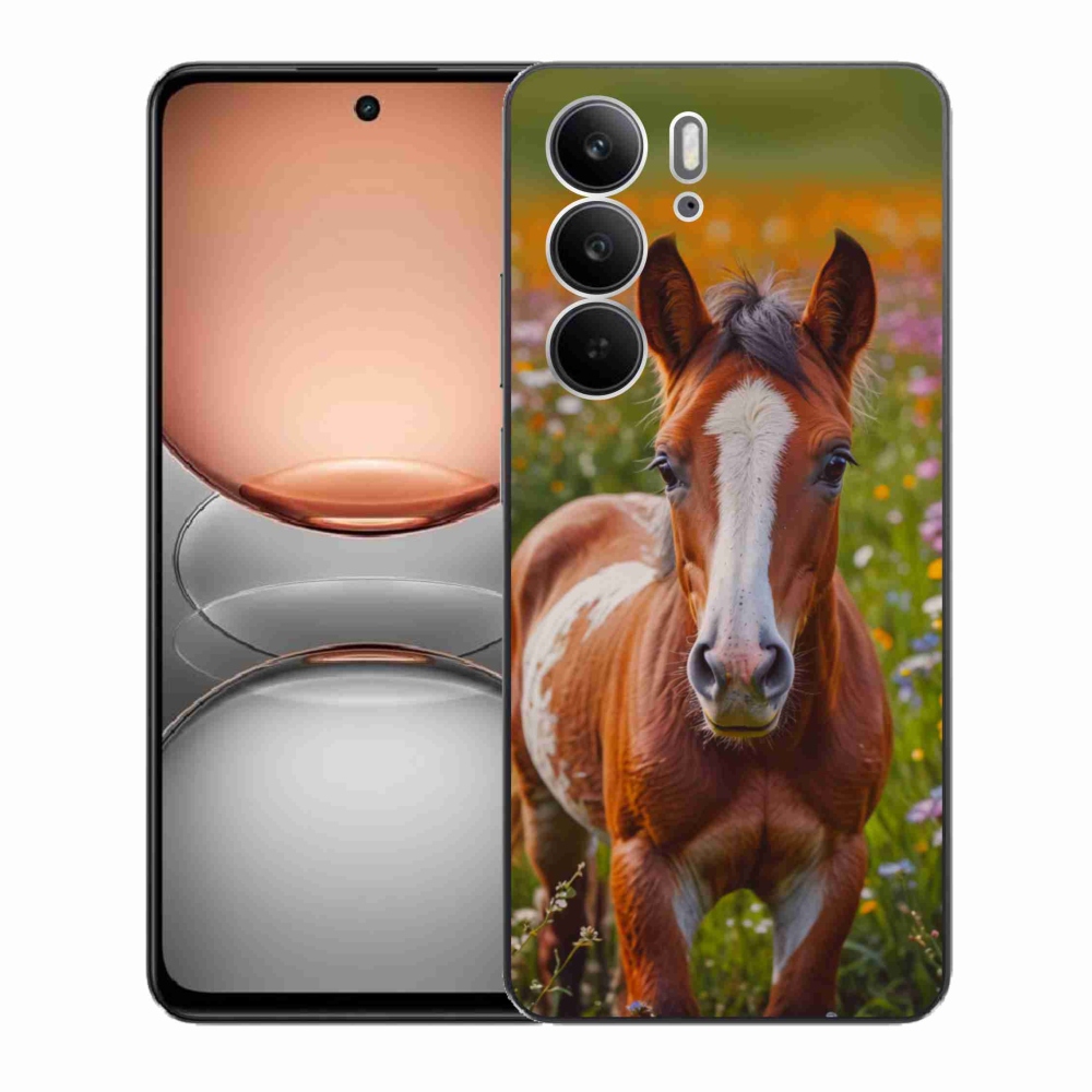 mmCase gél tok a Realme C75-hez – aranyos csikó