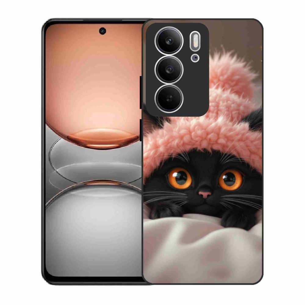 Gél borító mmCase a Realme C75 készülékhez - aranyos cica 7