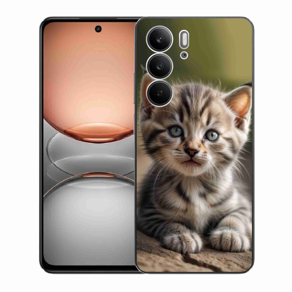 Gél borítás mmCase a Realme C75 készülékhez - aranyos cica 9