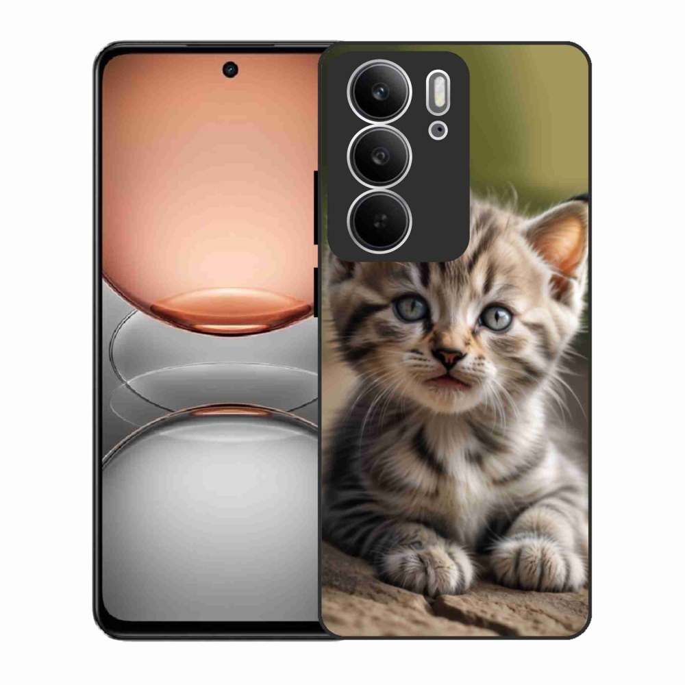 Gél borítás mmCase a Realme C75 készülékhez - aranyos cica 9