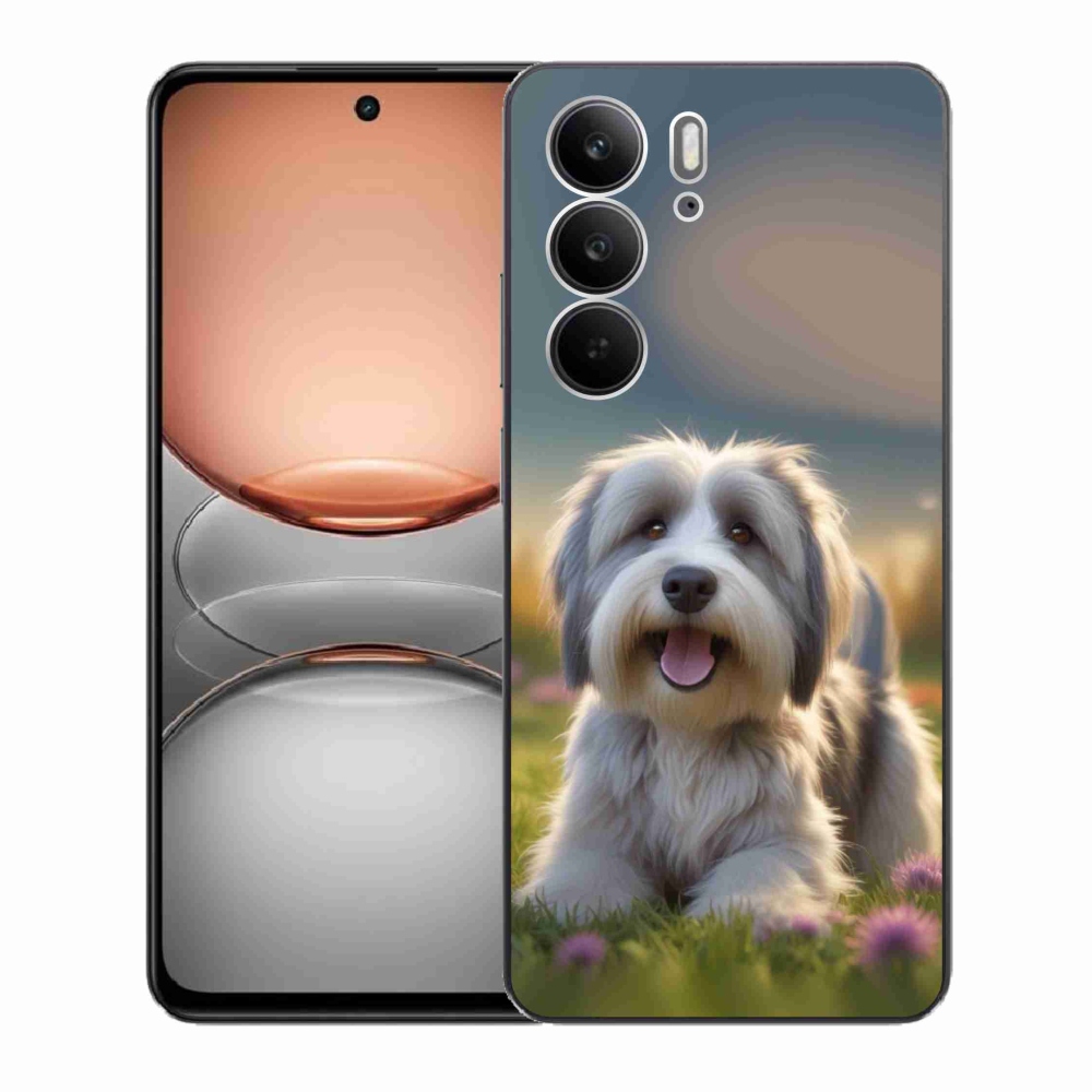 mmCase gél tok a Realme C75-hez – aranyos havannai kutyus